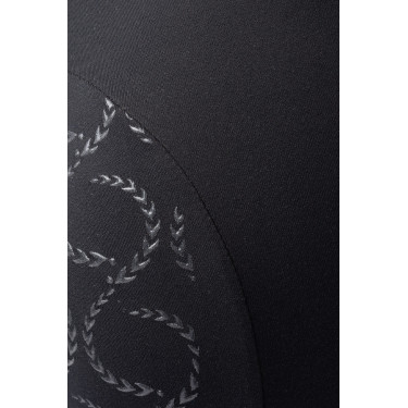 Hoogwaardige legging met volledige siliconen zitvlak Gillian Horze dames Zwart