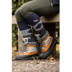 Winterlaarzen voor de stal Salzburg dames Horze Grijs