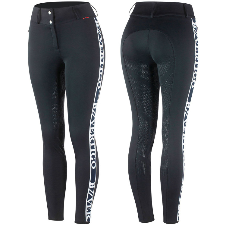 Functionele rijbroek met hoge taille en volledige siliconen grip Angelika dames B Vertigo Functionele rijbroek met hoge taille en volledige siliconen grip Angelika dames B Vertigo