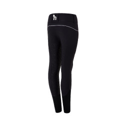 Kinderbroek voor paardrijden met zitvlak Horze Aubrey Donker marineblauw Kinderbroek voor paardrijden met zitvlak Horze Aubrey Donker marineblauw