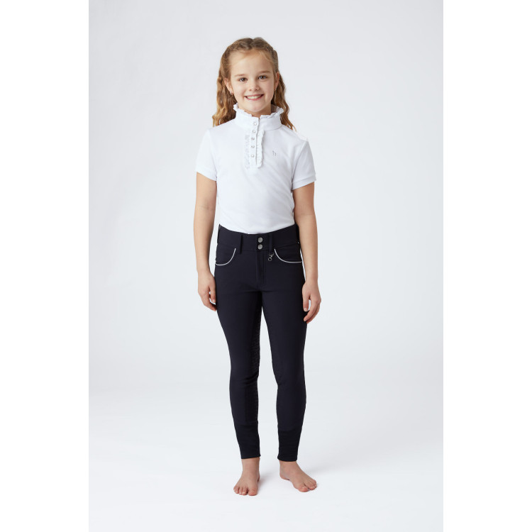 Kinderbroek voor paardrijden met zitvlak Horze Aubrey Kinderbroek voor paardrijden met zitvlak Horze Aubrey