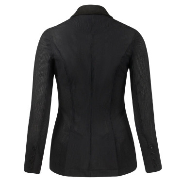 Wedstrijdjas met mesh Gabrielle dames B Vertigo Zwart Wedstrijdjas met mesh Gabrielle dames B Vertigo Zwart