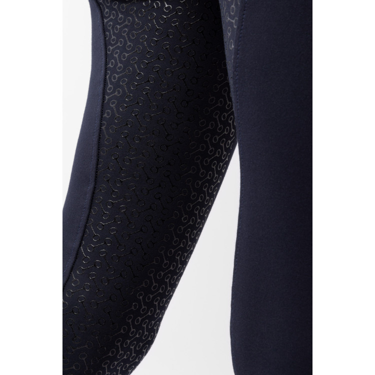 Paardrijbroek met hoge taille Tara siliconen full grip dames Horze Paardrijbroek met hoge taille Tara siliconen full grip dames Horze