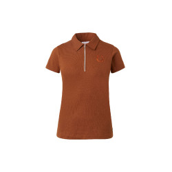 Polo Amy stretchkatoen korte mouwen dames Horze Polo Amy stretchkatoen korte mouwen dames Horze