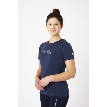 Wedstrijdpolo met korte mouwen Daniele dames B Vertigo Donker marineblauw Wedstrijdpolo met korte mouwen Daniele dames B Vertigo Donker marineblauw