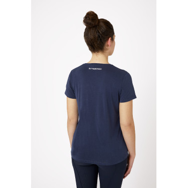 Wedstrijdpolo met korte mouwen Daniele dames B Vertigo Donker marineblauw Wedstrijdpolo met korte mouwen Daniele dames B Vertigo Donker marineblauw