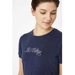 Wedstrijdpolo met korte mouwen Daniele dames B Vertigo Donker marineblauw Wedstrijdpolo met korte mouwen Daniele dames B Vertigo Donker marineblauw