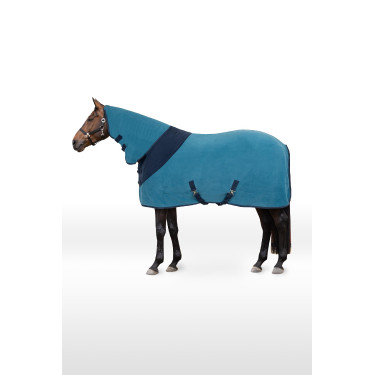 Pooldeken met halsstuk Turin Horze Bleu roi Pooldeken met halsstuk Turin Horze Bleu roi