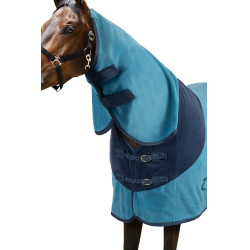 Pooldeken met halsstuk Turin Horze Bleu roi Pooldeken met halsstuk Turin Horze Bleu roi