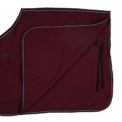 Zadeldeken fleece Kiel Horze Donkerrood Zadeldeken fleece Kiel Horze Donkerrood