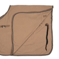 Zadeldeken fleece Kiel Horze Lichtbruin
