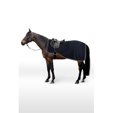 Fleece zadeldeken Kiel Horze Donker marineblauw Fleece zadeldeken Kiel Horze Donker marineblauw