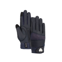 Kindergloves Horze met glinsterende hartjesprint Kindergloves Horze met glinsterende hartjesprint