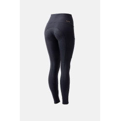 Legging Horze Mathilde siliconen full grip dames Donker marineblauw Legging Horze Mathilde siliconen full grip dames Donker marineblauw