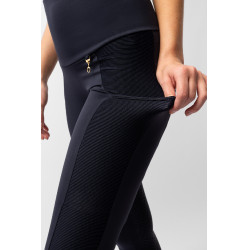 Legging Horze Mathilde siliconen full grip dames Donker marineblauw Legging Horze Mathilde siliconen full grip dames Donker marineblauw