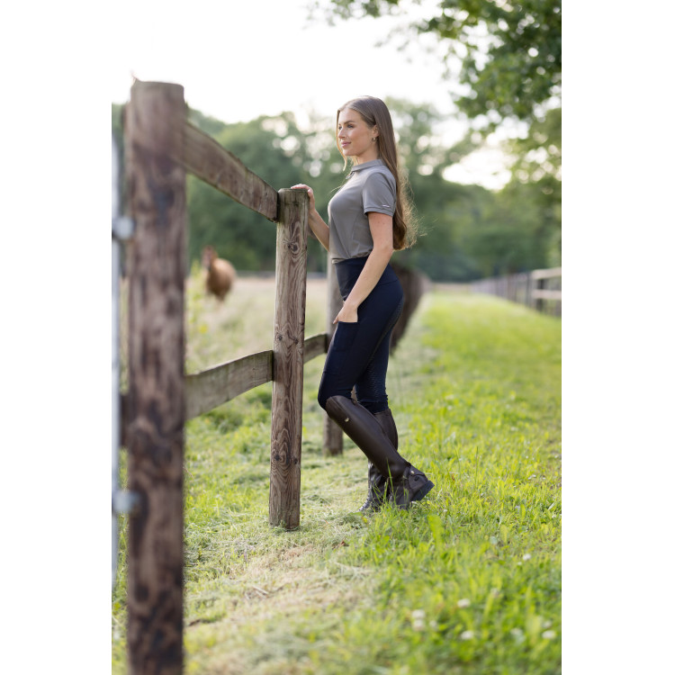 Legging Horze Mathilde siliconen full grip dames Legging Horze Mathilde siliconen full grip dames