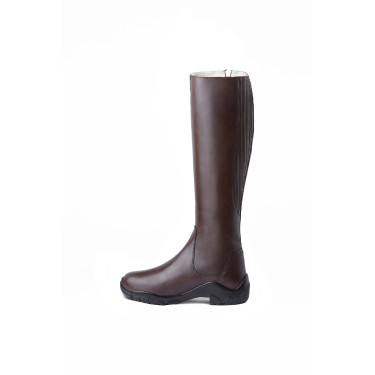 Leren gevoerde laarzen Horze Aspen dames Donkerbruin Leren gevoerde laarzen Horze Aspen dames Donkerbruin