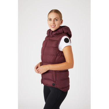 Mouwloze bodywarmer met capuchon Horze Callie dames Mouwloze bodywarmer met capuchon Horze Callie dames