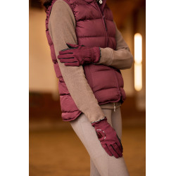 Zomer paardrijhandschoenen Horze Nichelle dames Port Royale Bordeaux