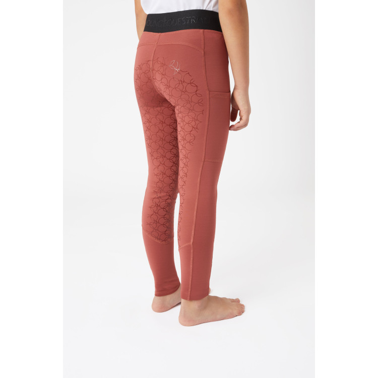 Paardrijlegging silicone Horze Leighton Junior met full grip en warme voering Paardrijlegging silicone Horze Leighton Junior met full grip en warme voering