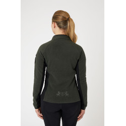Stretch fleece paardrijjas B Vertigo Cleo dames Lievergroen Stretch fleece paardrijjas B Vertigo Cleo dames Lievergroen