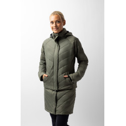 Aurora damesjack Horze met afneembare rok Groene kever