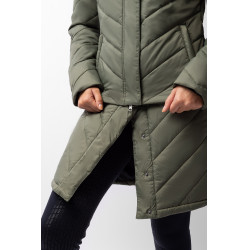 Aurora damesjack Horze met afneembare rok Groene kever