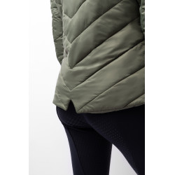 Aurora damesjack Horze met afneembare rok Groene kever