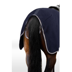 Wollen deken Augusta B Vertigo Donker marineblauw