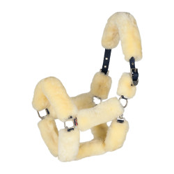 Halster Alaska met imitatiebont B Vertigo Donker marineblauw