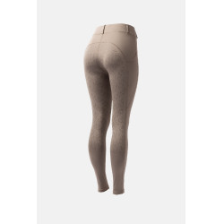 Paardrijlegging met full grip Horze Dea, dames Morieljebruin