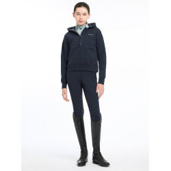 LeMieux halve rits Esme Young Rider Hettie hoodie Marine oud model Marineblauw