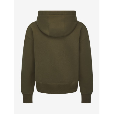 LeMieux halve rits Esme Young Rider Hettie hoodie Alpine Bruin