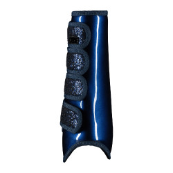 Gesloten glitterbeschermers Horze Zwart Gesloten glitterbeschermers Horze Zwart