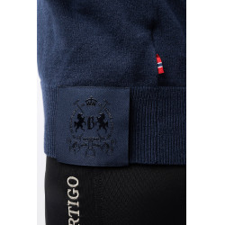 Trui B Vertigo in wolmix Faye Marine titaan Marineblauw Trui B Vertigo in wolmix Faye Marine titaan Marineblauw