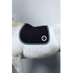 Tapijt Harcour Versailles Lhouis Marine Marineblauw