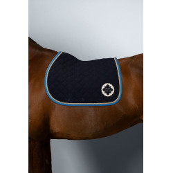 Tapijt Harcour Versailles Lhouis Marine Marineblauw