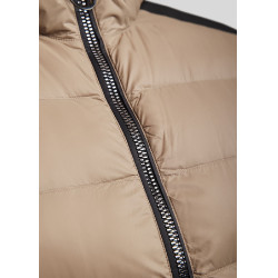 Montar MoAthena verfijnde jas dames Latté Bruin