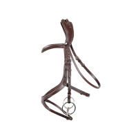 Bridon Montar US Excellence Adapt gelooid leer Zwart