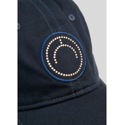 Logo Pet Monteren Marine / roségoud Marineblauw