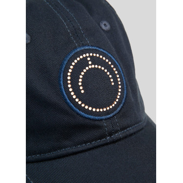 Logo Pet Monteren Marine / roségoud Marineblauw
