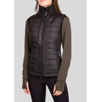 Mouwloze bodywarmer Montar Emma dames Zwart Mouwloze bodywarmer Montar Emma dames Zwart