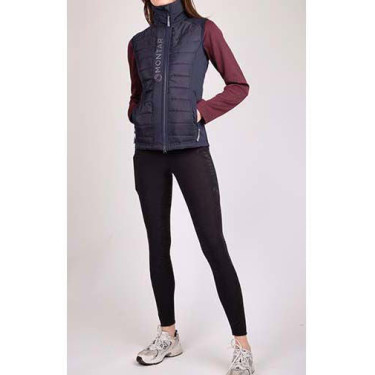 Mouwloze bodywarmer Montar Emma dames Marine Marineblauw