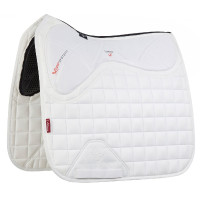 LeMieux X-Grip Twin Sided Dressuur Square Wit