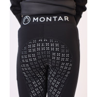 Montar Selena Junior legging met full grip Zwart