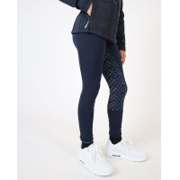 Montar Selena Junior legging met full grip Marine Marineblauw