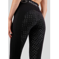 Montar Selena-logo full grip dameslegging Zwart