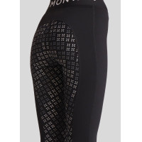 Montar Selena-logo full grip dameslegging Zwart Montar Selena-logo full grip dameslegging Zwart