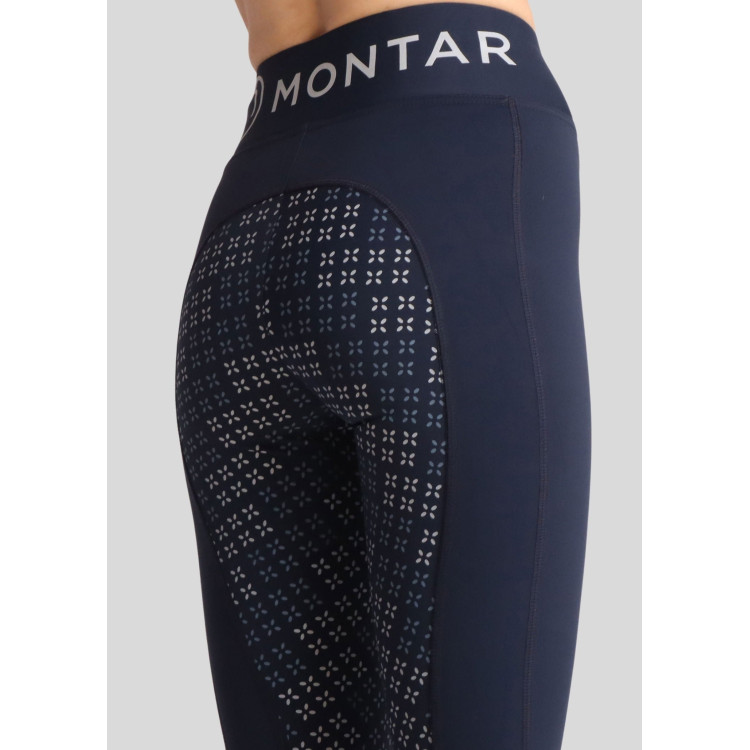 Montar Selena-logo full grip dameslegging Montar Selena-logo full grip dameslegging