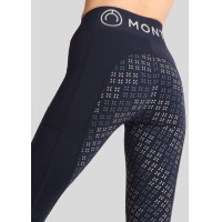 Montar Selena-logo full grip dameslegging Zwart